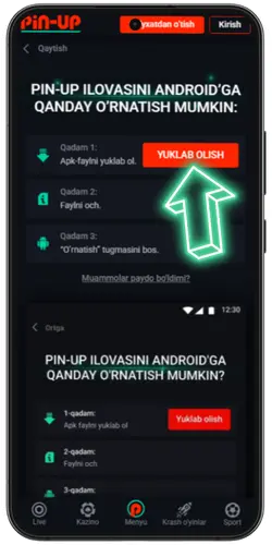 Ilovani yuklab olish tugmasini bosing